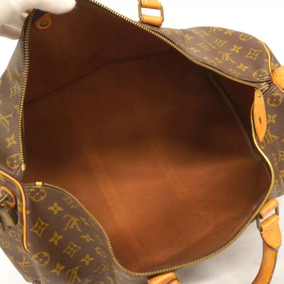 Louis Vuitton Monogram Keepall 50 Boston Bag M41426 Brown Men's and Women's - Picture 4 of 13